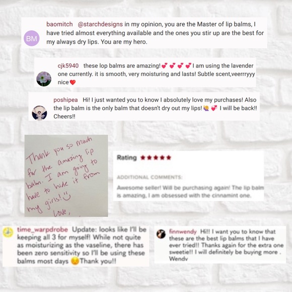 (3) Organic Handcrafted Lip Balms - Picture 5 of 6